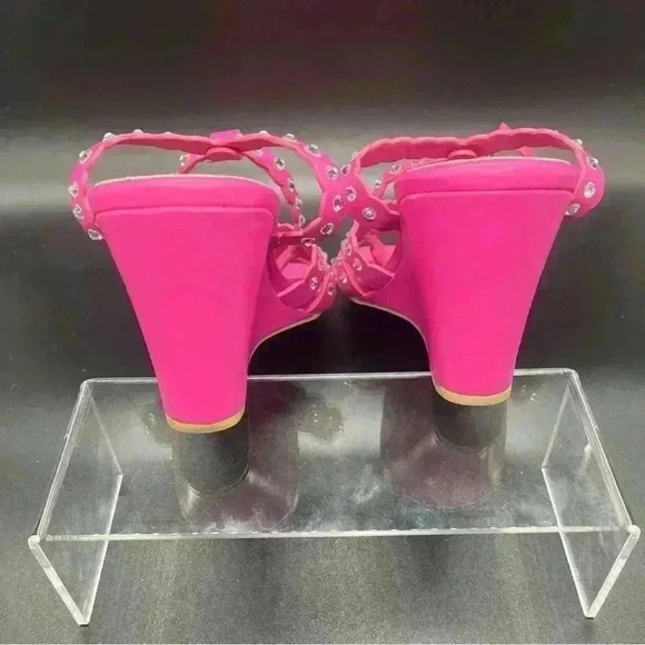 Torrid jeweled wedge heels women’s size 9WW - Picture 6 of 7